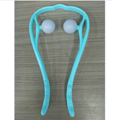 6-Roller Manual Neck Massager - Deep Tissue Relief for Neck & Shoulders