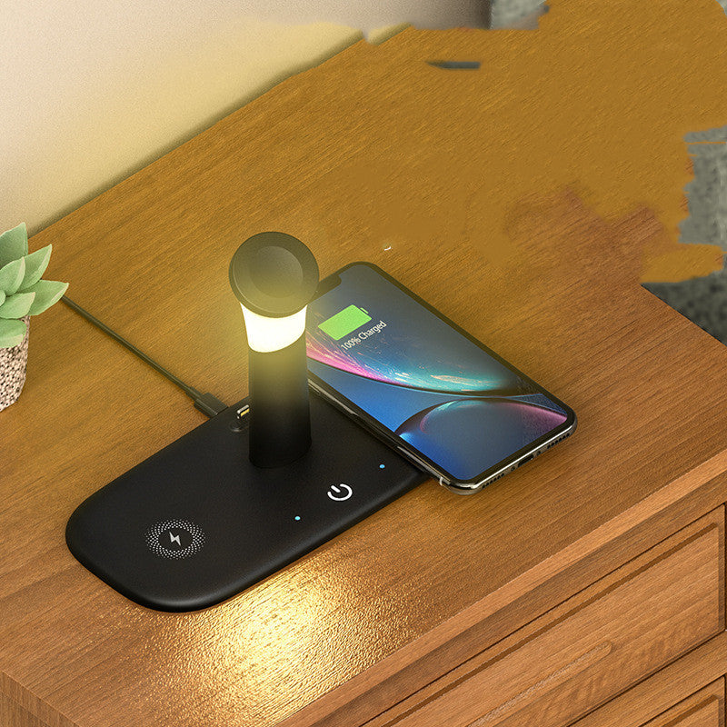 Alfa Charge™ Elite - 5-in-1 Wireless Charging Station & Night Lamp